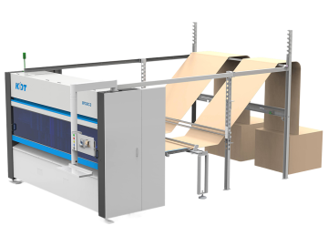 Cardboard box making machines